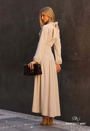 NI515395 - PW CONJUNTO FEMININO BLUSA + SAIA MAXI MIDI COM BORDADO INDUSTRIAL