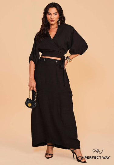 NP544050B - PW SAIA MAXI MIDI BOLSO CARGO COM LAPELA