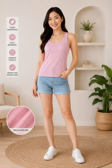 REG35060 - DIMY REGATA ALÇA DEBRUM ROSA