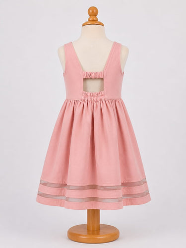 231686- PAKITA VESTIDO ESTAMP. SALMÃO SUAVE LAÇO