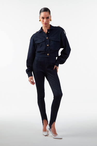 CAL33428 - DIMY CALÇA LEGGING FUSO JEANS FEMININO