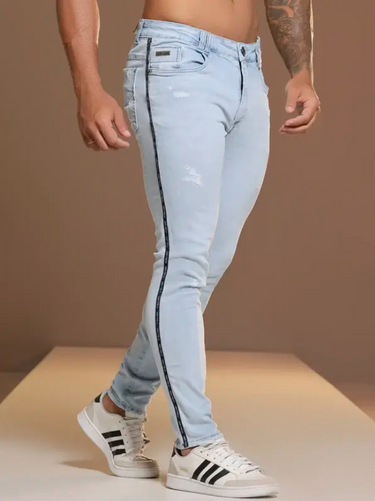 87072 PITBULL JEANS CALÇA JEANS MASCULINA