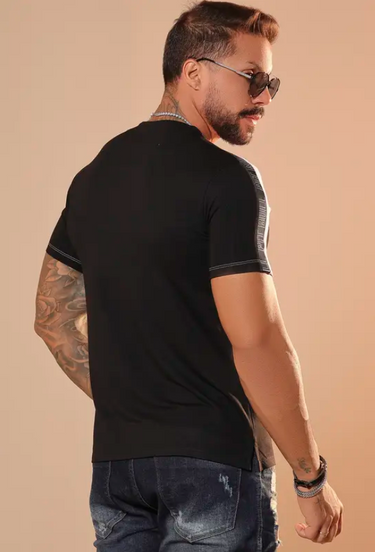 89209 PITBULL JEANS CAMISETA GOLA V