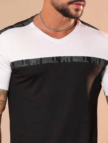 89209 PITBULL JEANS CAMISETA GOLA V