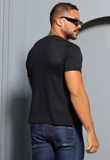 90198 PITBULL JEANS CAMISETA GOLA O