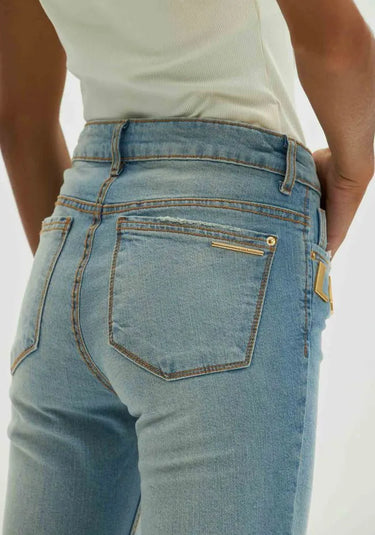 501CF006166 - LP CALCA JEANS DT BOLSO